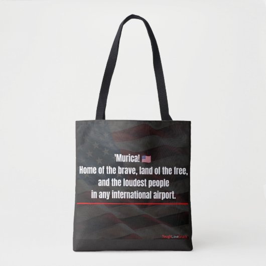patriotic tote bag トートバッグ (正面)