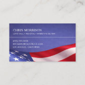 Patriotic Truck Driver Professional 名刺 (裏面)