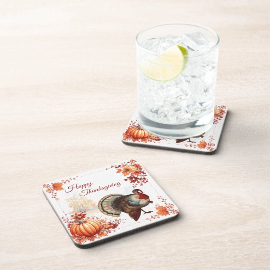 Patriotic Turkey Thanksgiving コースター (右側)