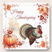 Patriotic Turkey Thanksgiving コースター (正面)