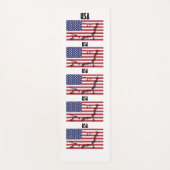 Patriotic USA AMERICAN FLA 5写真 ヨガマット (正面)