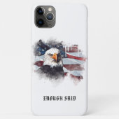 *~* Patriotic  USA Flag American Bald EAGLE AP16 Case-Mate iPhoneケース (裏面)