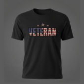 Patriotic Veteran USA  Tシャツ