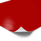 Patriotic wall poster with Flag of Utah, USA ポスター (コーナー)