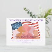 Patriotic Women’s History Month Recognition シーズンカード (スタンド正面)