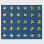 Patriotic wrapping paper with Flag of Macedonia ラッピングペーパー (フラット)