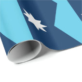 Patriotic wrapping paper with Flag of Minnesota ラッピングペーパー (ロールコーナー)