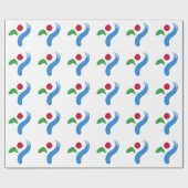 Patriotic wrapping paper with Flag of Seoul ラッピングペーパー (フラット)