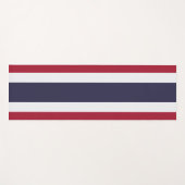 Patriotic Yoga Mats with flag of Thailand ヨガマット (正面(横))