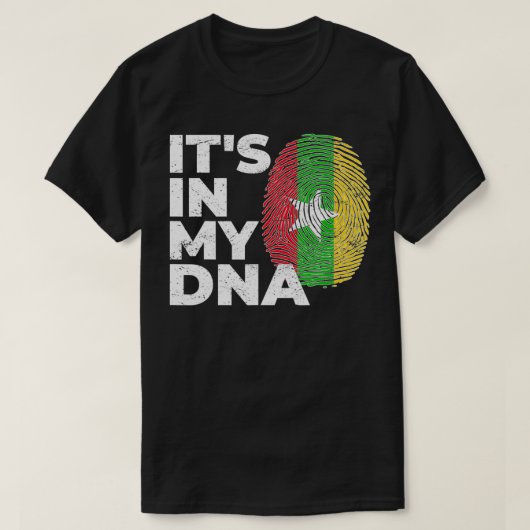 Patriotism Flag Pride Patriot It's in my DNA Myanm Tシャツ (デザイン正面)