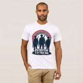 Patriotism is in Their DNA  Tシャツ (正面フル)