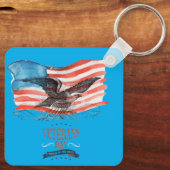 Patriots remembered azure キーホルダー (裏面)