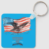 Patriots remembered azure キーホルダー (裏面)