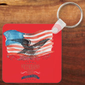 Patriots remembered bright red キーホルダー (裏面)