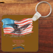 Patriots remembered brown キーホルダー (裏面)