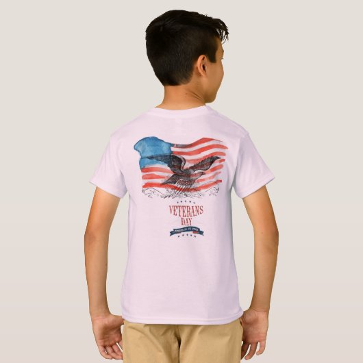 Patriots remembered light pink tシャツ (裏面フル)