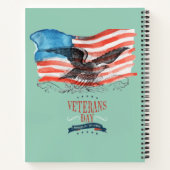 Patriots remembered light teal ノートブック (裏面)