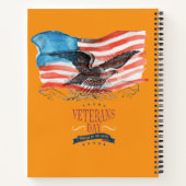 Patriots remembered orange ノートブック (裏面)