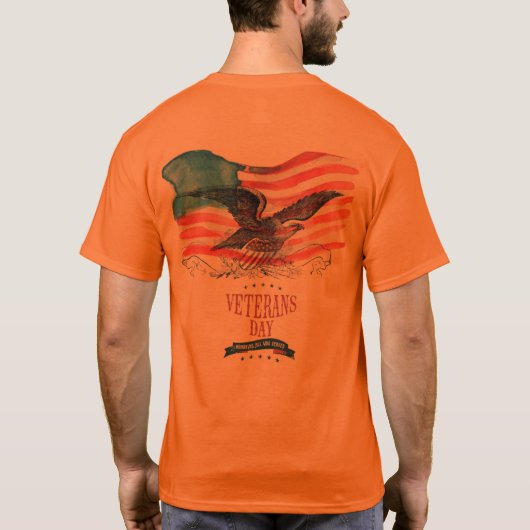 Patriots remembered orange tシャツ (裏面)