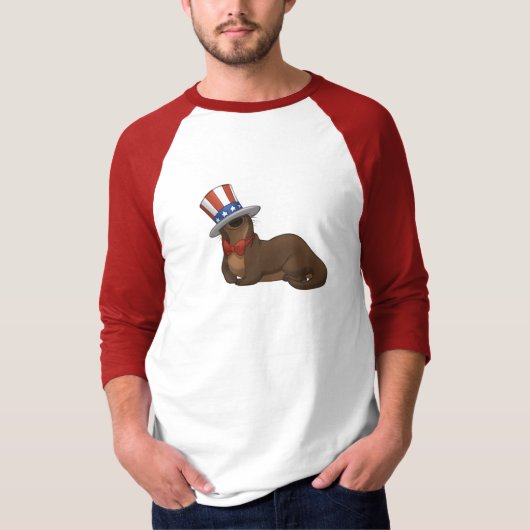 Patriotterのワイシャツ Tシャツ (正面)