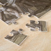 Patrocluの体上のギリシャ人およびトロイ人の戦い ジグソーパズル (側面)