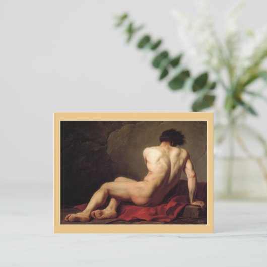 Patroclus by Jacques Louis David ポストカード (スタンド正面)