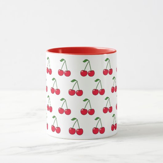 Patrón Cerezas bomba マグカップ (中央)