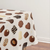 Patrón de caramelos de chocolate テーブルクロス (インサイチュ)