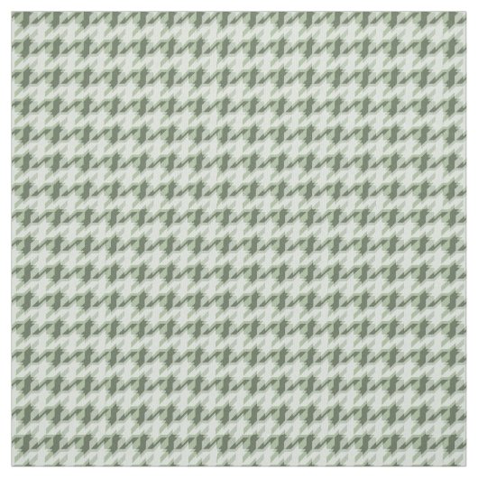 Patrón de pata de gallo verde. ファブリック (見本)