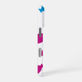 Patrón de peces de colores iPhoneケース (右側面)