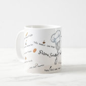 Patron Saints of the Kitchen, Catholic Mug コーヒーマグカップ (正面左)