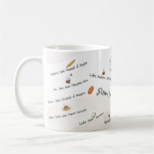 Patron Saints of the Kitchen, Catholic Mug コーヒーマグカップ (左)