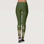 Patrón Tribal Étnico y Cultural | Boho Chic yoga レギンス (裏面)