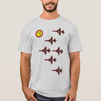 Patrouille Suisseの形成ワイシャツ Tシャツ