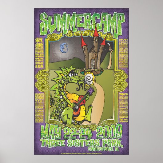 Pats Dragon for camp_final_zazzle ポスター (正面)