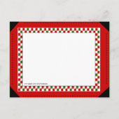 Patsaのパーティの招待状 インビテーションポストカード (裏面)