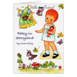 Patsy in Storyland ペーパードール 切り抜き服 カード