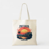 pattaya thailand トートバッグ (裏面)