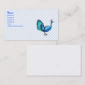 Pattenの孔雀 名刺 (正面/裏面)