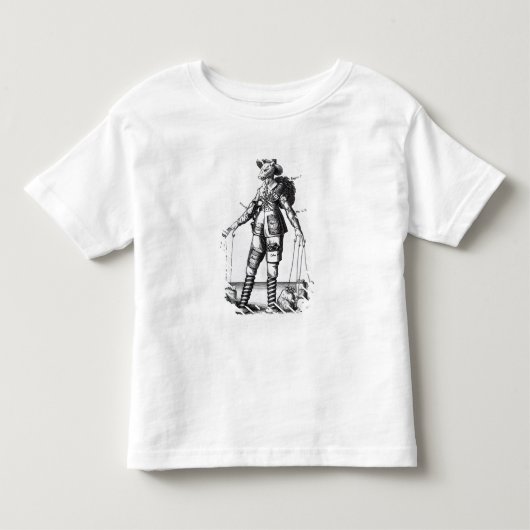 Pattenty', c.1641-50の写真 トドラーTシャツ (正面)