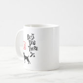 Patterdaleテリア コーヒーマグカップ (正面左)