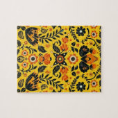 PATTERNパズルインフォークアートデザイン ジグソーパズル (横)