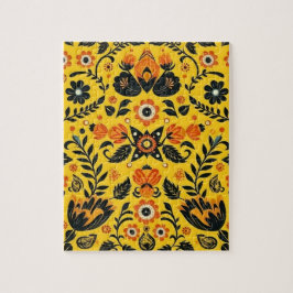 PATTERNパズルインフォークアートデザイン ジグソーパズル