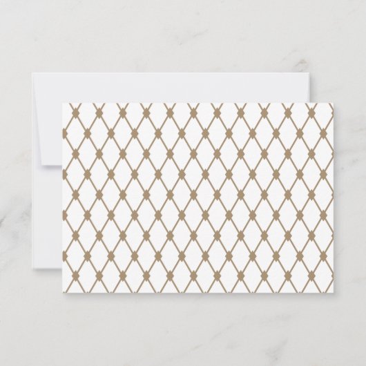 Pattern エレガント Angel Fishノートカーパーソナライズされたド サンキューカード (裏面)