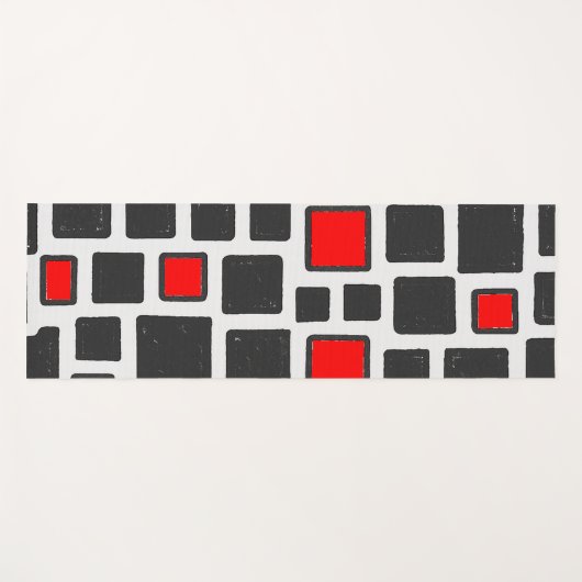 pattern ヨガマット (正面(横))