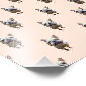 pattern_1_フランスのbulldog_1 フォトプリント            (角)