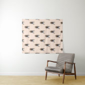 pattern_1_bulldog_フランスの1 M_size tapestry タペストリー (インサイチュ(横))