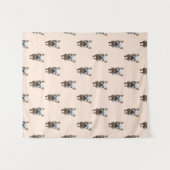 pattern_1_bulldog_フランスの1 M_size tapestry タペストリー (正面(横))