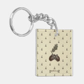 pattern_3_acorn_1アクリル キーホルダー (正面左)