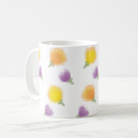 "PATTERN #4"クラシック Mug, 11oz コーヒーマグカップ (正面左)